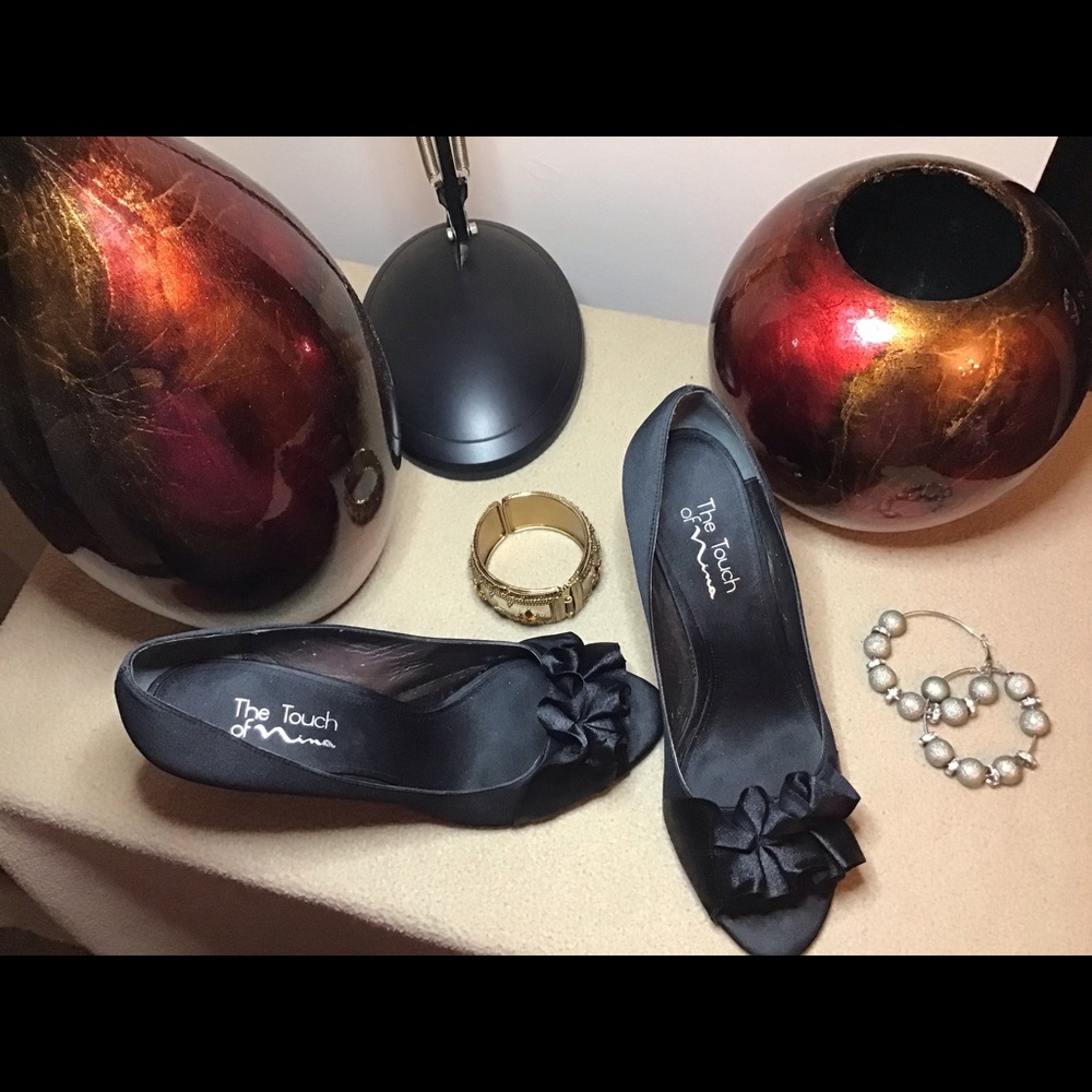 Black heels